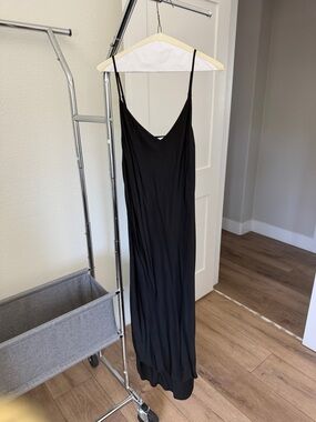 Bella Dahl Black Maxi Slip Dress